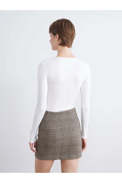 LC Waikiki Γυναικείο κορμάκι Crew Neck