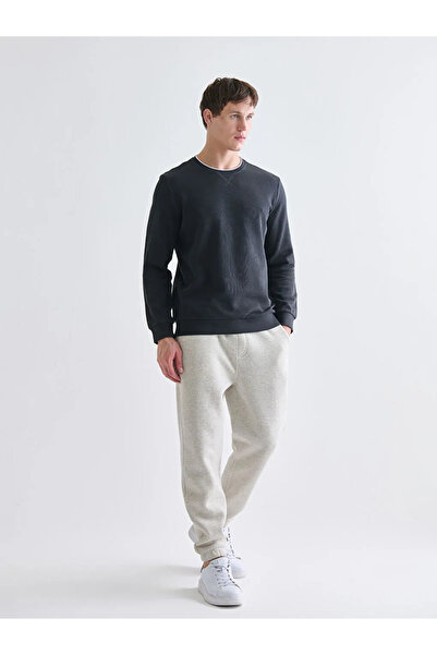 LC Waikiki طاقم الرقبة طويلة الأكمام البلوز الرجال