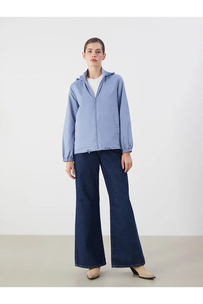 LC Waikiki Pelernă de ploaie pentru femei cu glugă