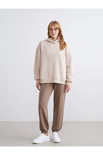 LC Waikiki Γυναικεία φούτερ Jogger με ελαστική μέση