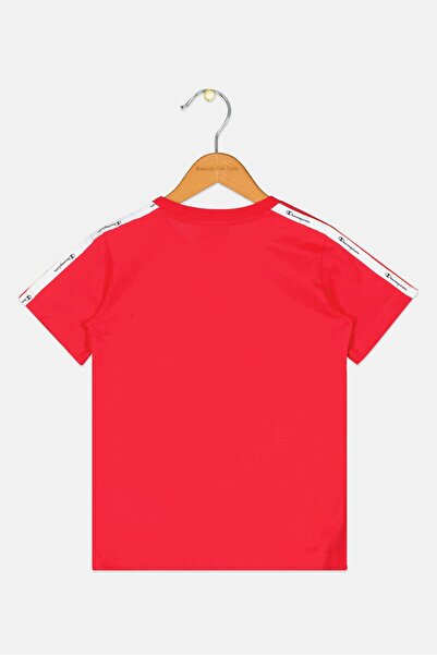 Champion Kids Boy Sportswear Fit Short Sleeve T-Shirt, Red