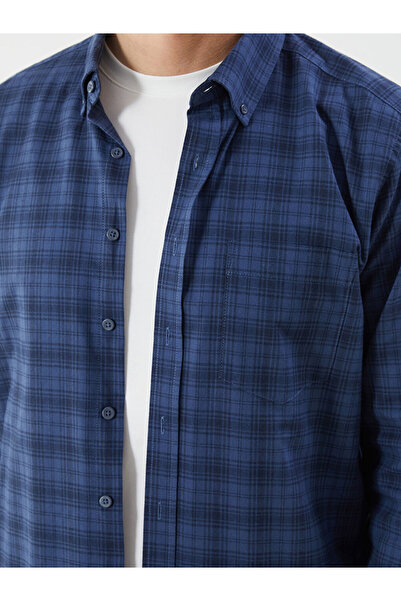 LC Waikiki Regular Fit Long Sleeve Plaid Men's Shirt