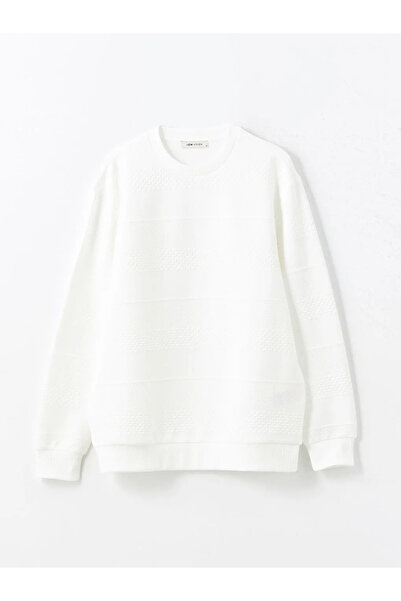 LC Waikiki Ανδρικό φούτερ με μακρυμάνικη λαιμόκοψη