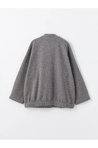 LC Waikiki College Collar Oversize Women's Bomber Coat