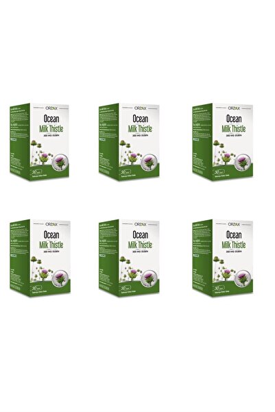 Ocean شوك الحليب 30 قرص 6 قطع