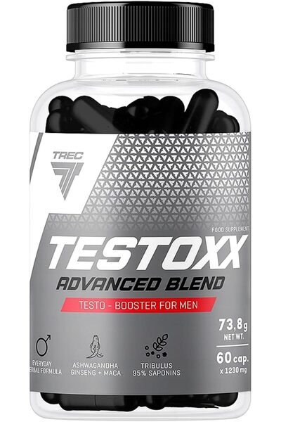 Trec Nutrition مكمل غذائي لتعزيز الصحة للرجال مع التريبولوس والجينسنغ 60 كبسولة