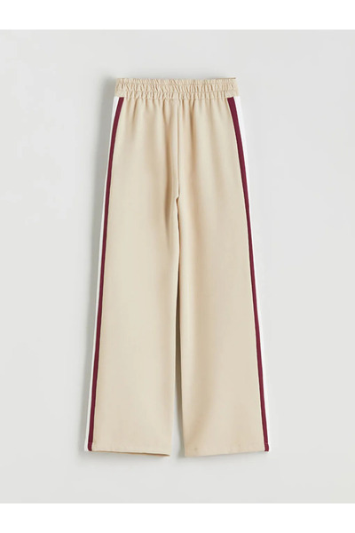 LC Waikiki Girls' Trousers with Elastic Waist