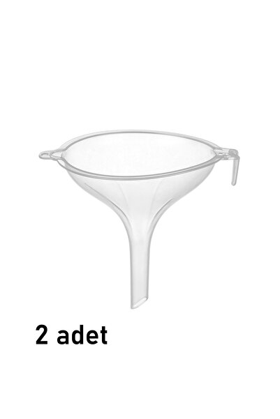 Mons 2 Pieces Funnel Transparent Funnel Qlux Bpa-Free Food Grade Funnel 2 Pieces Funnel L-00721