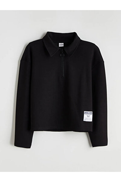 LC Waikiki Hanorac și pantaloni pentru fete cu guler polo