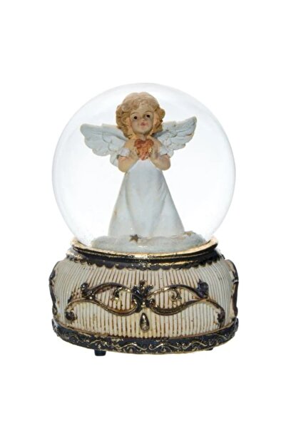 DavidaHome Decoratiune Craciun, audio, snowball, glob, sunete de Craciun, ing...