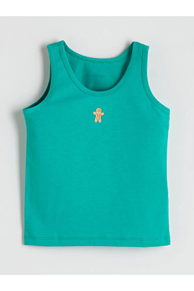 LC Waikiki Crew Neck Printed Boy's Undershirt, 2-pack