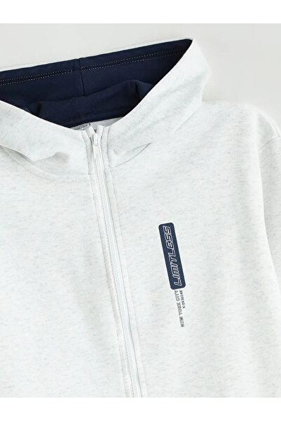 LC Waikiki Hanorac cu glugă pentru băiat cu fermoar