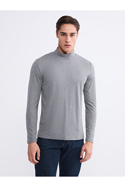 LC Waikiki Sweatshirt pentru bărbați cu guler Roba, din colecția Shining Choi...