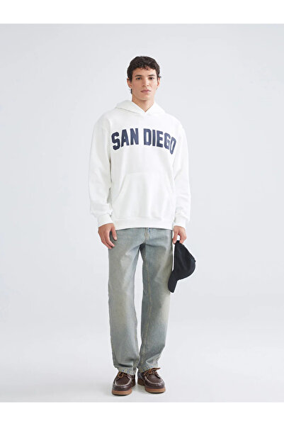 LC Waikiki Ανδρικό φούτερ με μακρυμάνικο εμπριμέ