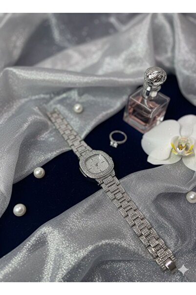 YURISH STONE ZIRCON WOMEN'S WRISTWATCH