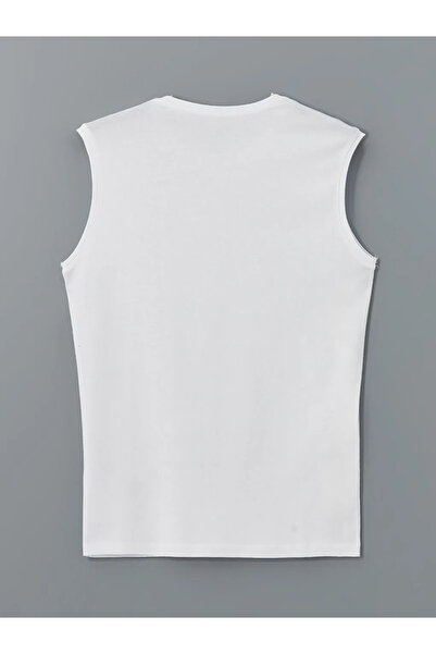 LC Waikiki Crew Neck Sleeveless Cotton Men's Undershirt