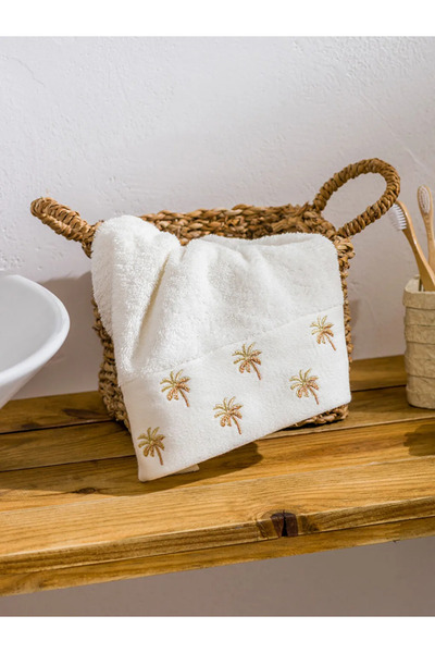 LC Waikiki Вишитий бавовняний рушник для обличчя 50x80 см