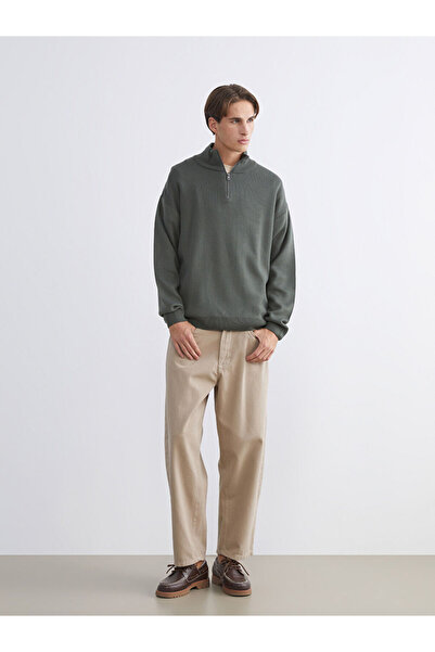 LC Waikiki Timeless Store: Timeless Recommendations |   Mock Neck Long Sleeve Men's Knitwear Sweater