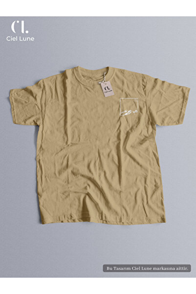 Ciel Lune Μπλουζάκι Unisex Mndsches Lune Design Oversize