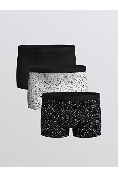 LC Waikiki Timeless Store'dan Zamansız Öneriler | Standart Kalıp Pamuklu Esnek Erkek Boxer 3'lü