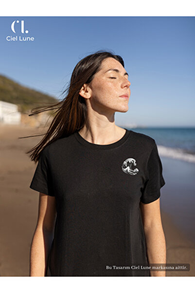 Ciel Lune Tricou oversize unisex Dark Vave Design