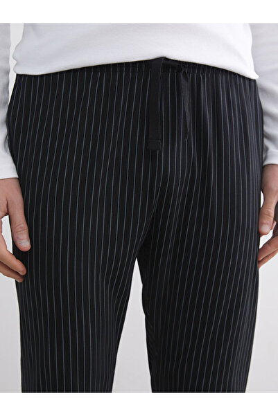 LC Waikiki Sparkling Choices from Shining Store | Standard Pattern Striped Men's Pajama Bottoms