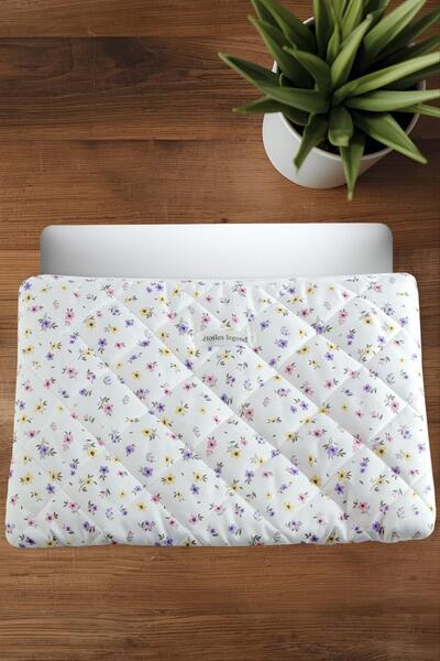 Ronanna Flower Patterned Labtop Computer Bag 15*16 Inch