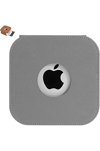 Beauenty Leather Protective Case for Apple Mac Mini 2024 - Gray