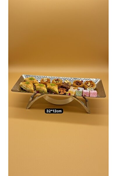 Alamtiaz صحن ستيل للحلويات او ورق العنب بتصميم جديد