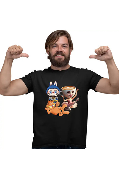 OEM Tricou Barbati Garfield Labubu Balerina Capucina