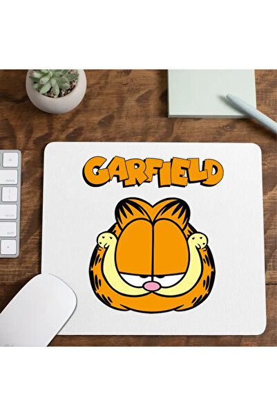 OEM Mousepad Garfield Orange Kitten Head