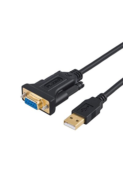 Other كابل كرييشن، محول USB 2.0 ذكر إلى RS232 أنثى DB9 مع شريحة PL2303، بطول ...