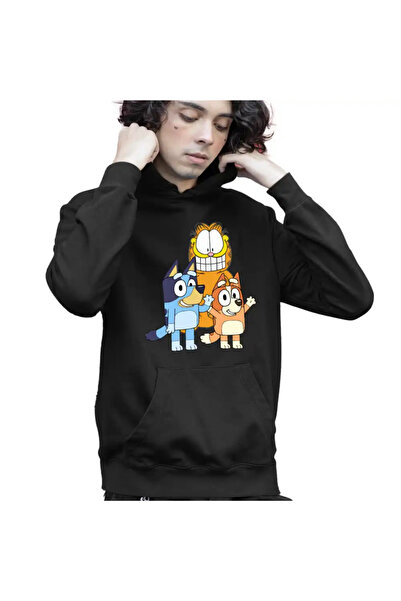 OEM Hanorac Copii Baieti Garfield Bluey Blue Bingo Catei Pisica