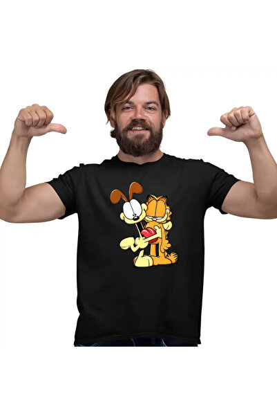 OEM Ανδρικό T-shirt Garfield Odie Best Friends