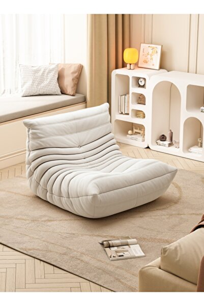 Venpara Single Sofa Chair, Floor Sofa Couch, Microfiber Lazy Sofa Chair for Living Room Accent Chair