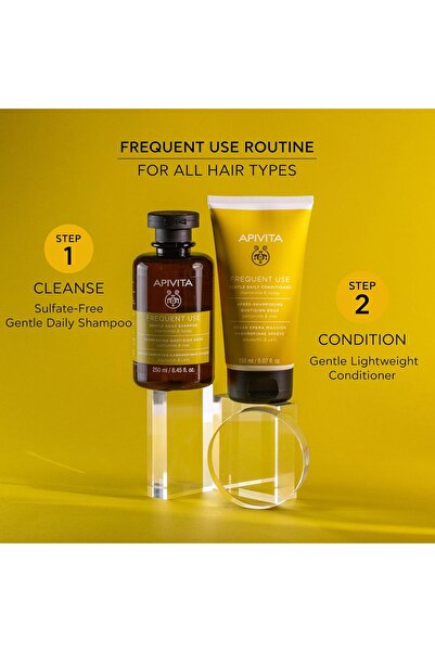 Apivita Gentle Daily Shampoo 8.45 fl oz (250 ml)