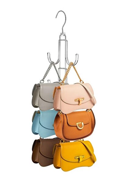 Generic Purses Hanger Organizer for Closet Space Saving Bag Storage Hook for Hanging Handbags