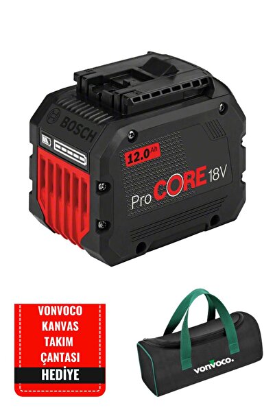 Bosch Procore All 18 V 12 Ah Batarya Yedek Akü Kırıcı Delici Şarjlı Matkap Bataryası 18 Volt 12 Amper Pil