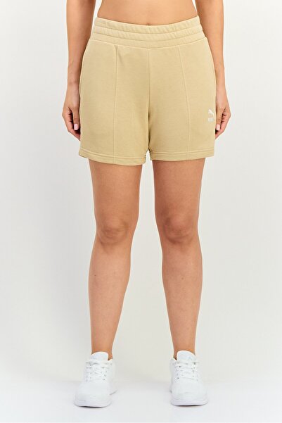 Puma Women Sportswear Fit Outdoor Shorts, Beige