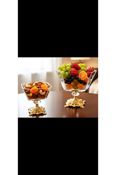 Niyara home Set of 6 Ice Cream Glasses, Fruit Bowl and Ice Cream Bowl, 7-Piece Set