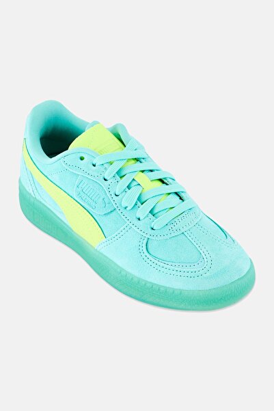 Puma حذاء نسائي خارجي برباط من باليرمو مودا إكسترا، لون أخضر نعناعي