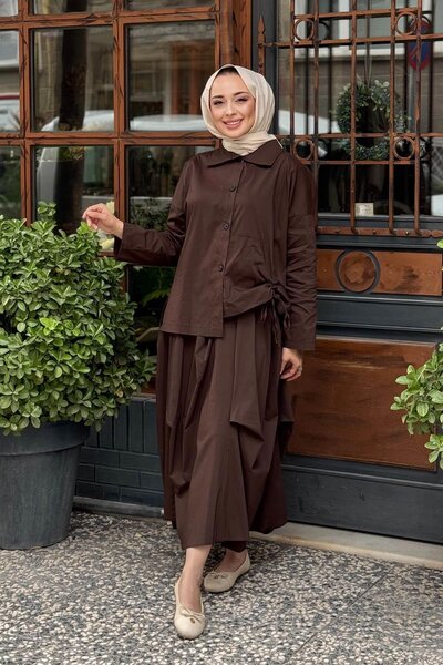 AlMarwah Etekli Takım 202921 Kahve