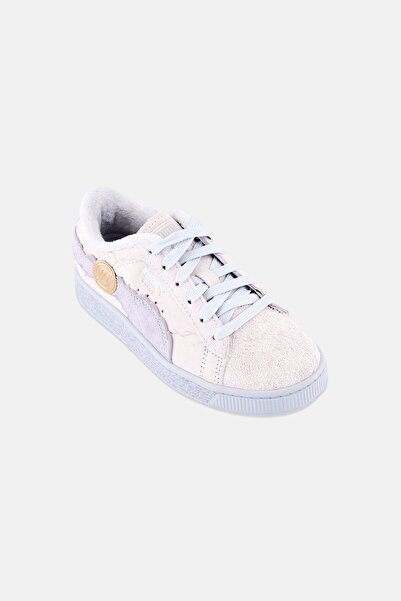 Puma Kids Boy Suede 3 One Pieces Ps Lace Up Outdoor Shoes, Grey