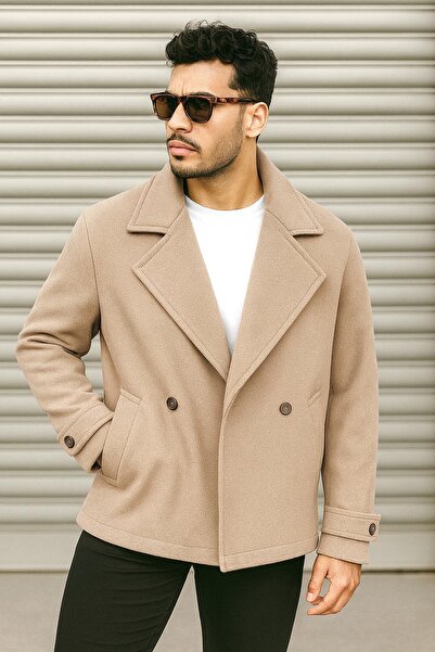 Delpino Чоловічий оверсайз-пальто з кашеміру