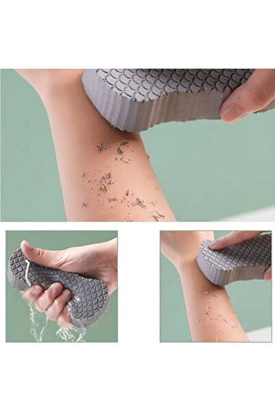 Skygo فرشاة حمام عالية الكثافة، تأثير فرك جيد، إسفنجة مزيل الجلد الميت خفيفة الوزن للاستحمام