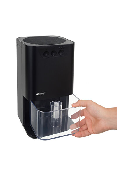 Selgot Air Dehumidifier, Moisture Absorber and Timer, 1400 ml Tank Capacity, Black