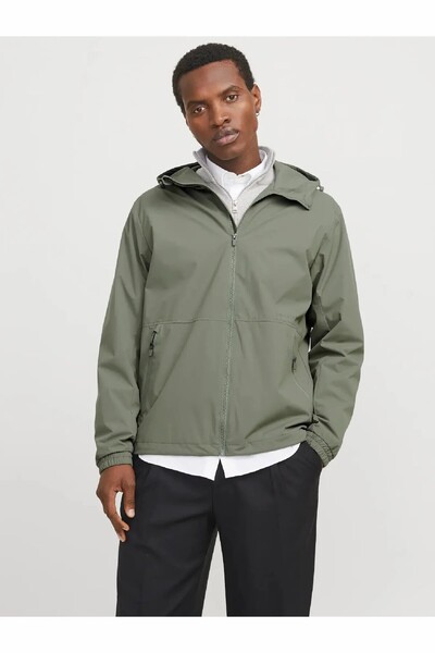Jack & Jones Чоловіча зелена куртка Jjeurban Light Jacket Sn 12268606-Agavegree