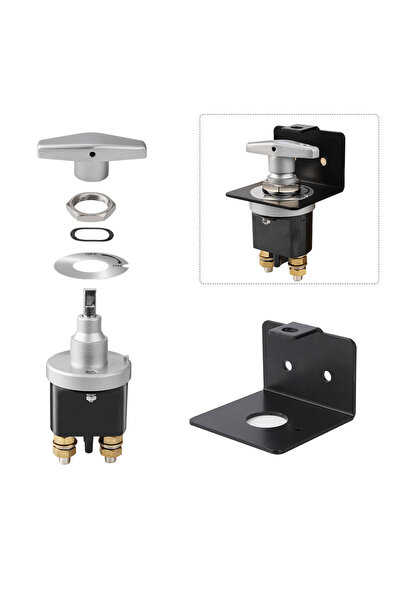 Choice3 مفتاح فصل دائرة البطارية مع ثقب المفتاح 1500 أمبير عالي التحمل، قاطع ...