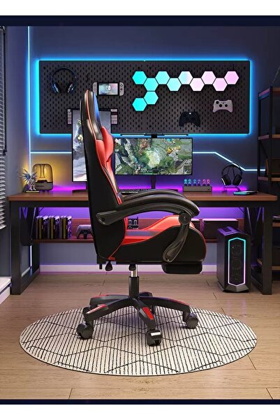 HotsUAE Gaming Chair with Massage Computer Chair,Ergonomic Large Angle Tilt and Height Adjustment Game Chair