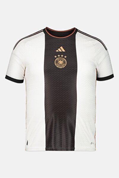 adidas Men Sportswear Fit Short Sleeves Germany 22 Football Jersey Shirt, Multicolor